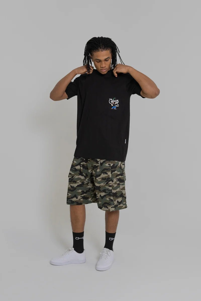 Crate X Popeye Spinach Tee - Black