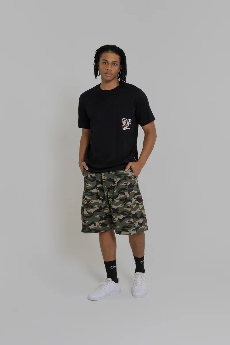 Crate X Popeye Tank Tee - Black