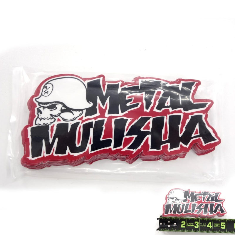 Metal Mulisha Corpo Logo Sticker 5 Inch