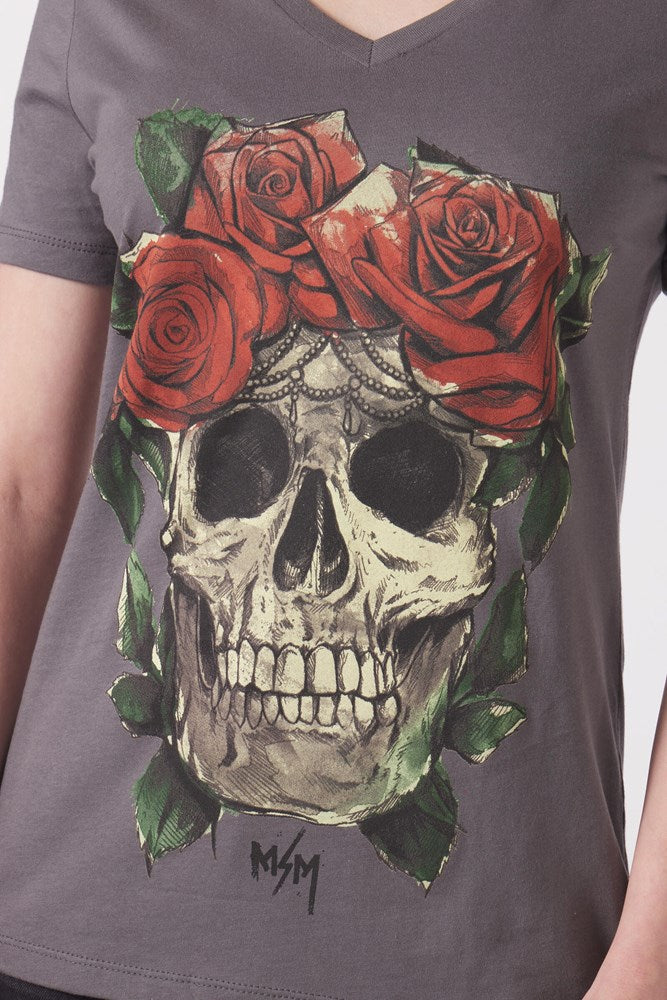 Metal Mulisha Rest Relaxed V-Neck Tee