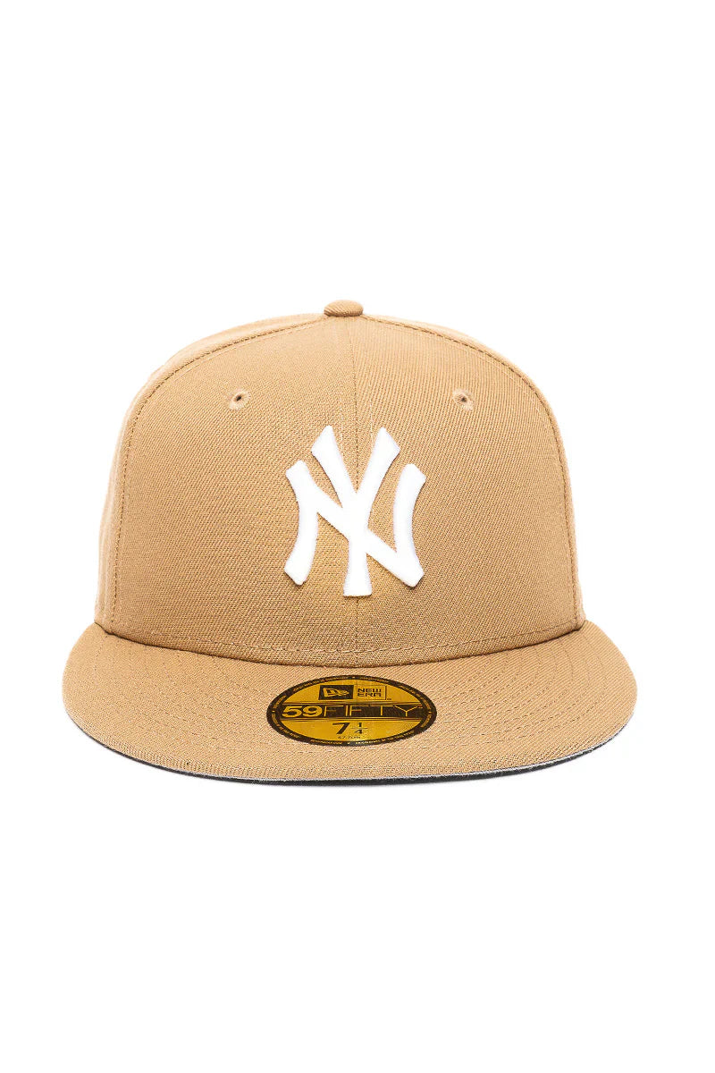 New Era New York Yankees Khaki 59FIFTY Fitted