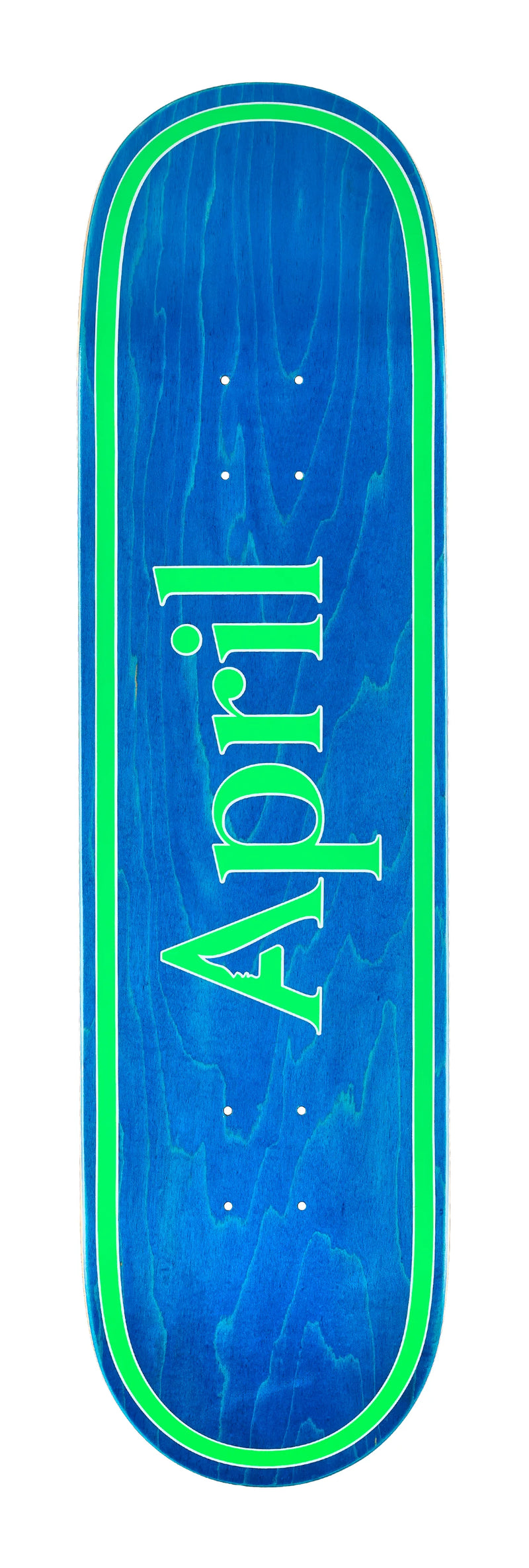 APRIL OG LOGO BLUE/GREEN 8.25" DECK