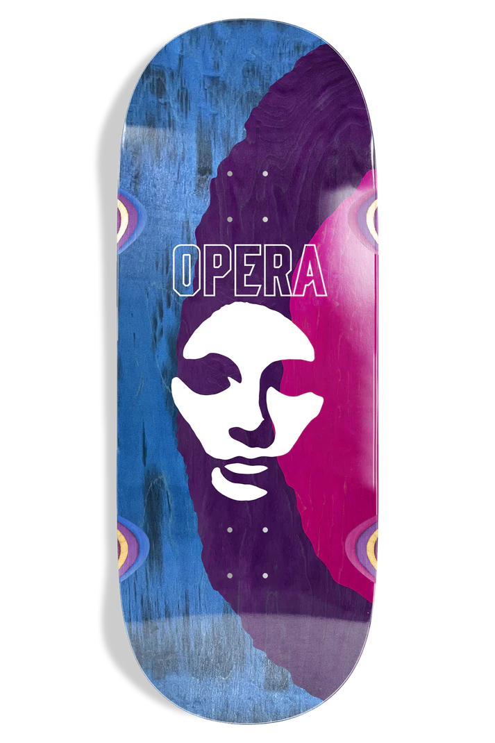 Opera Triple Torn Mask 12" Deck
