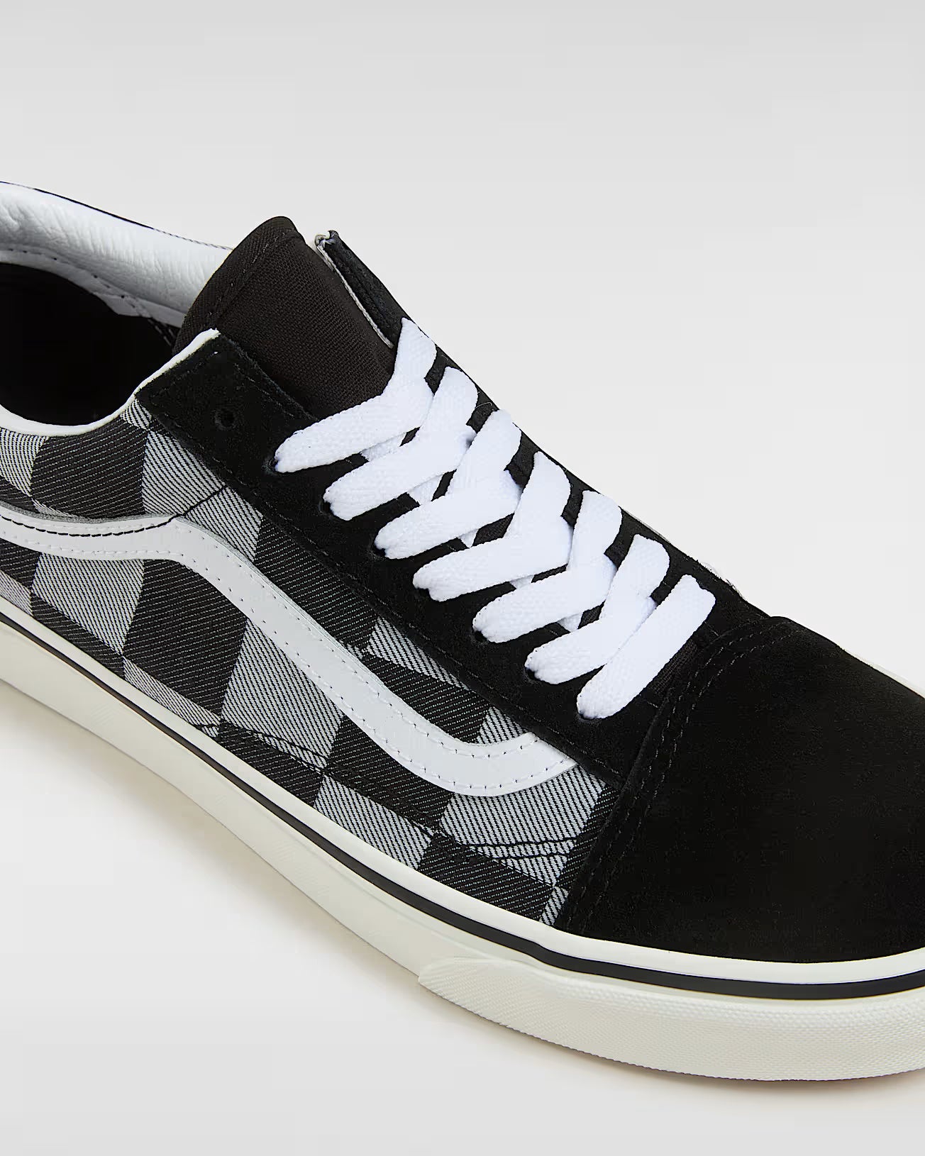 Vans Old Skool Mono Checkerboard - Black