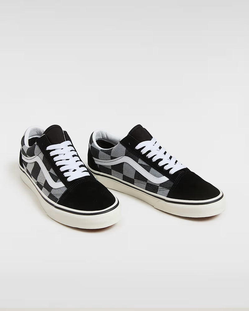 Vans Old Skool Mono Checkerboard - Black