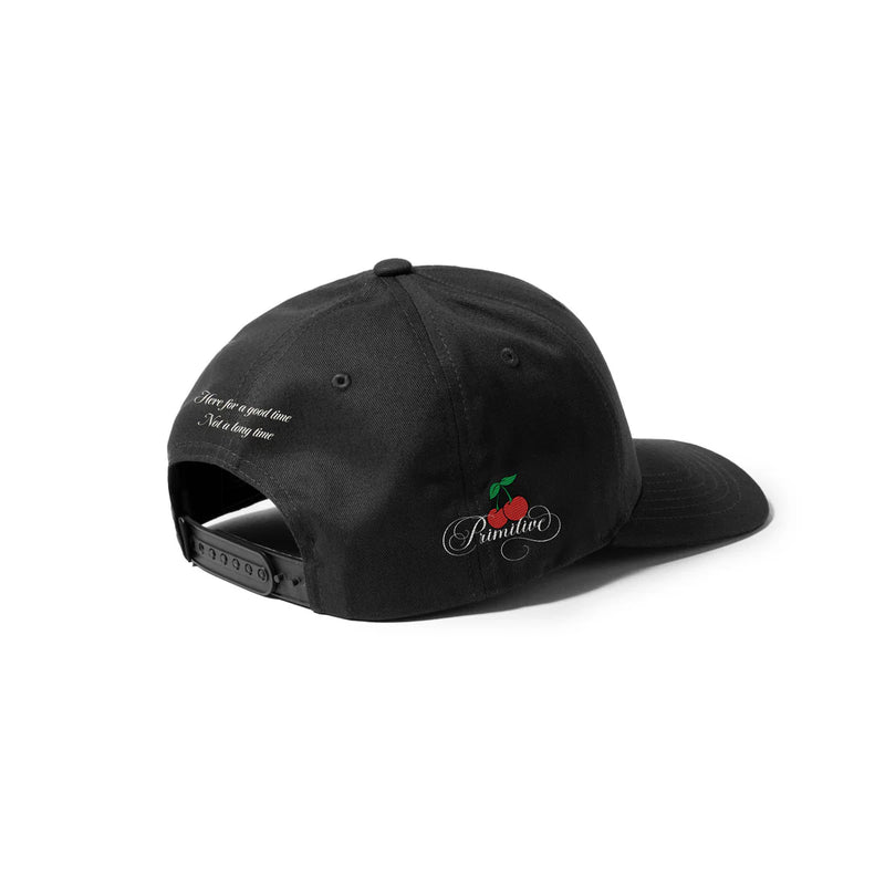 PRIMITIVE BLACKJACK SNAPBACK BLACK