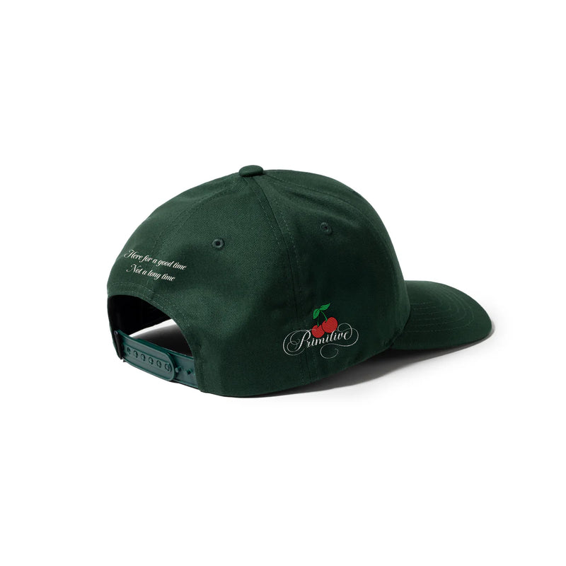 PRIMITIVE BLACKJACK SNAPBACK FOREST GREEN