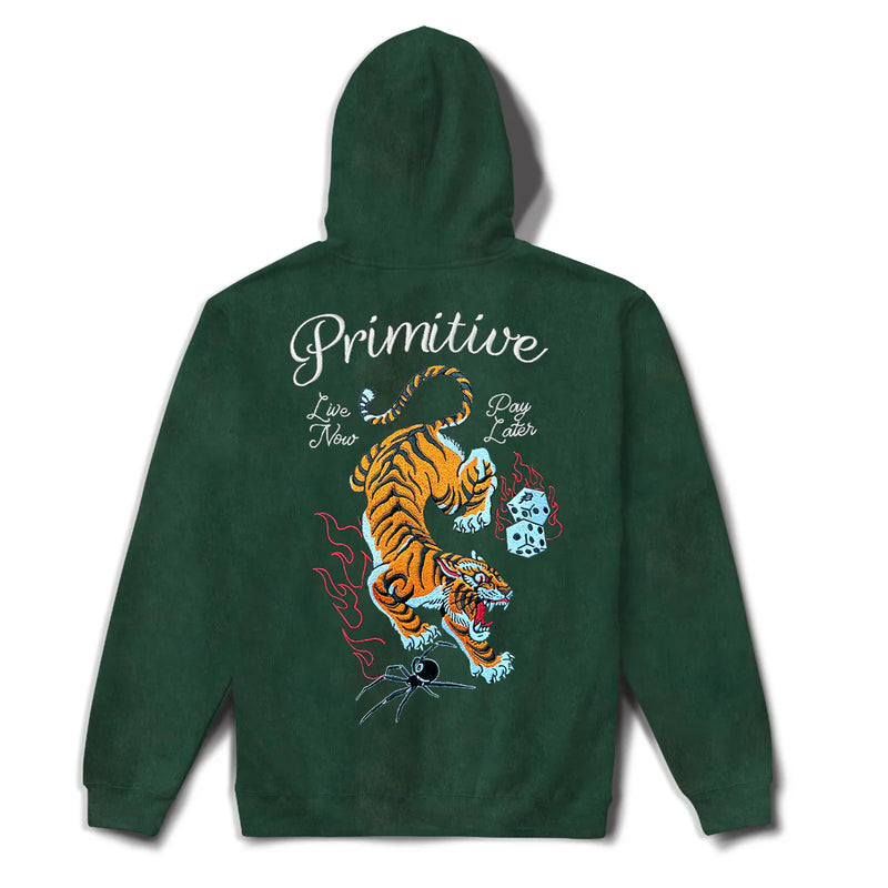 PRIMITIVE BIG CITY HOODY FOREST GREEN