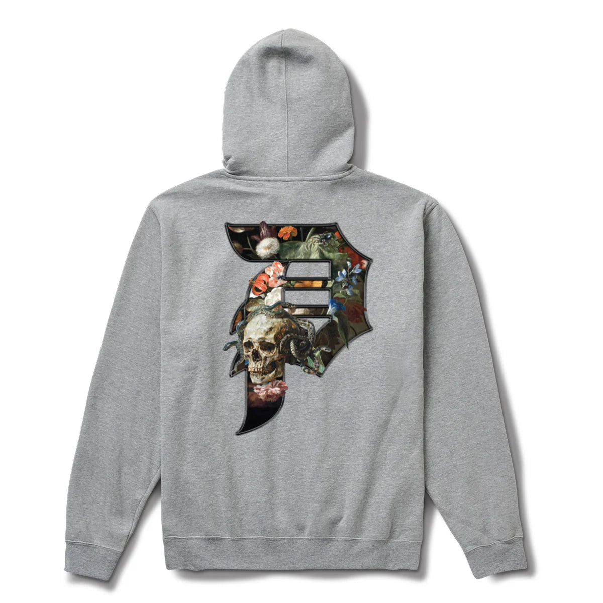 PRIMITIVE EXIST HOODY GREY