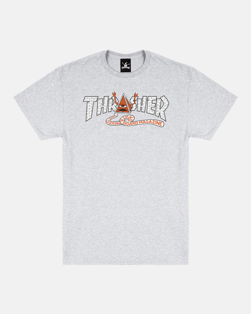 Thrasher X Toy Machine Pyramid Tee