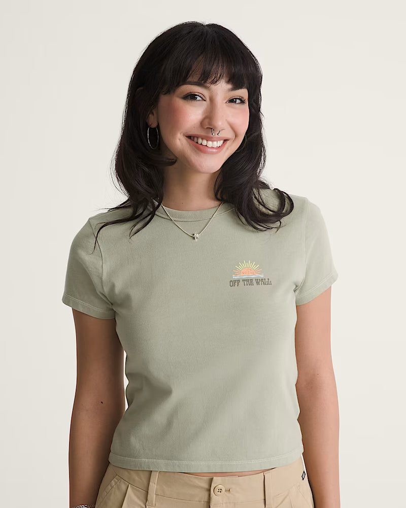 Vans Pipe Dream Womens Tee - Soft Sage