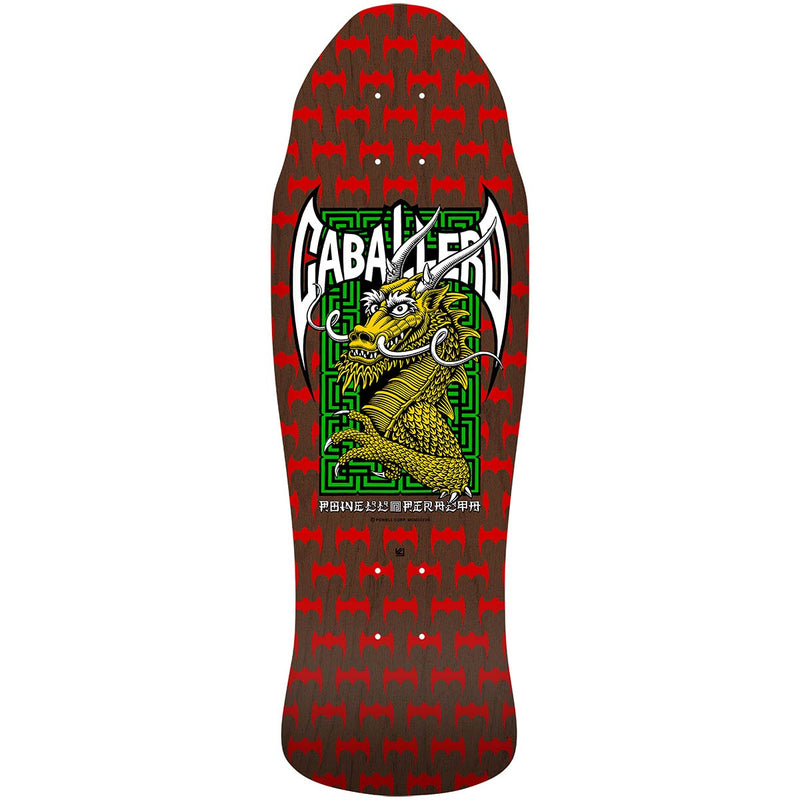 Powell Peralta - Steve Caballero Street Reissue - Red/Brown Deck 9.625"
