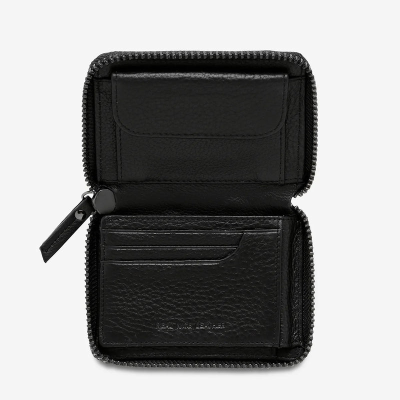 Status Anxiety Wayward Leather Wallet - Black
