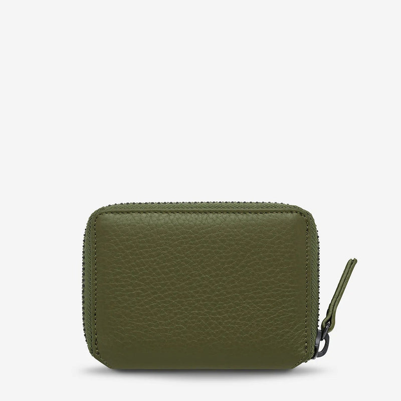 Status Anxiety Wayward Leather Wallet - Khaki