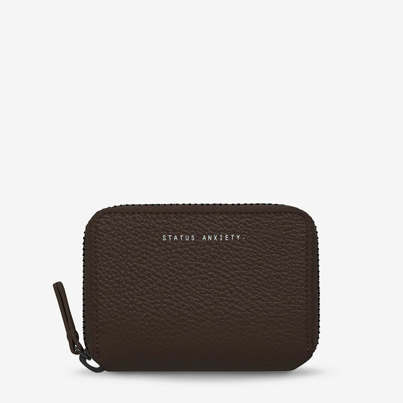 Status Anxiety Wayward Leather Wallet - Cocoa