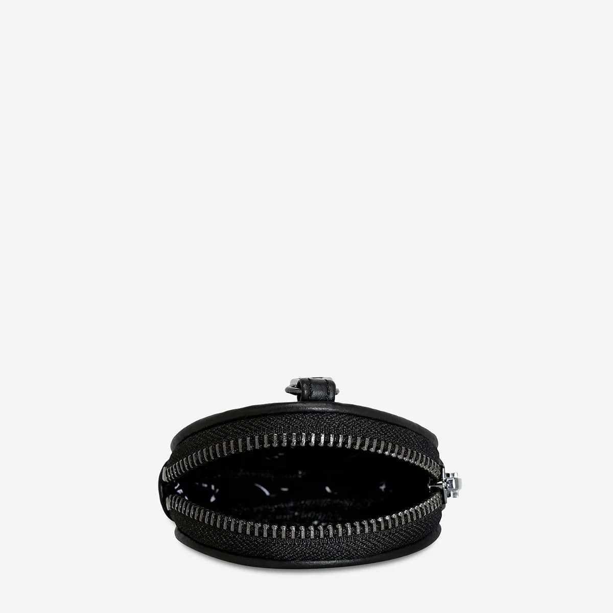 Status Anxiety Go With Me Leather Pouch - Black