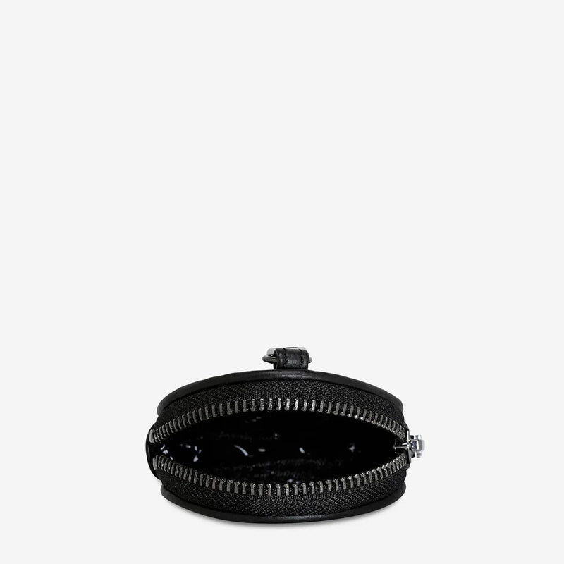 Status Anxiety Go With Me Leather Pouch - Black