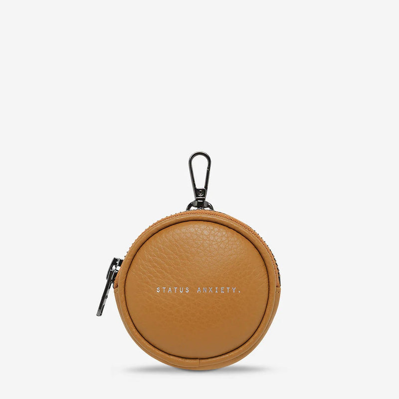 Status Anxiety Go With Me Leather Pouch - Tan