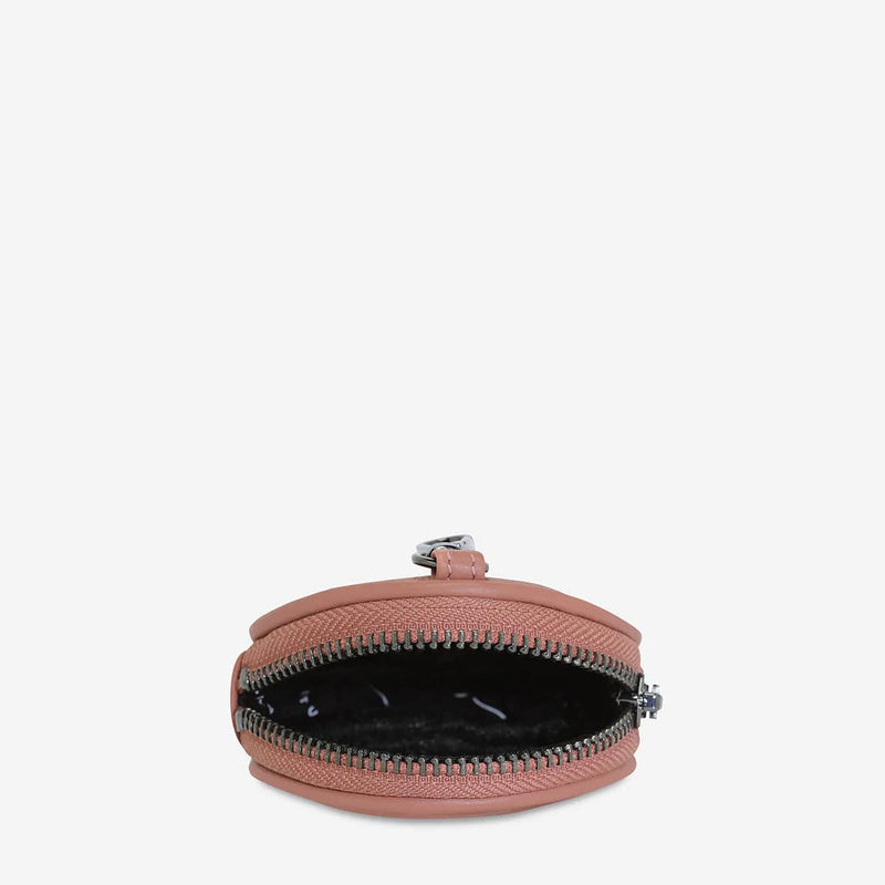Status Anxiety Go With Me Leather Pouch - Dusty Rose