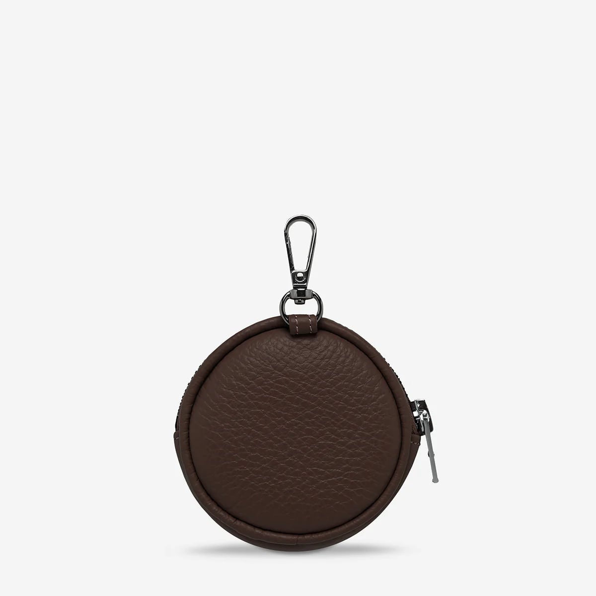Status Anxiety Go With Me Leather Pouch - Cocoa