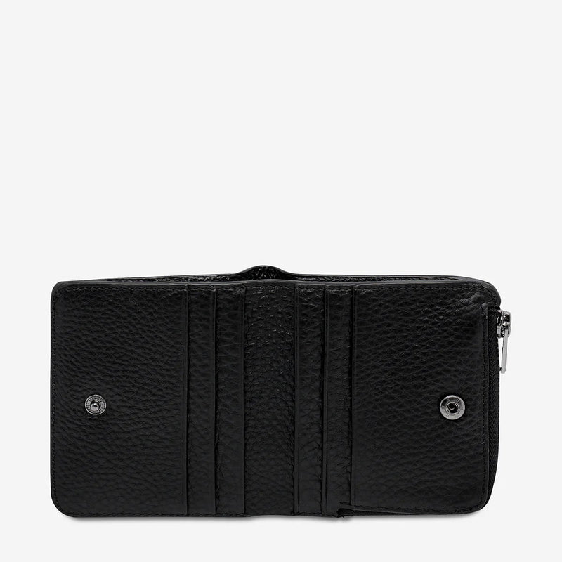 Status Anxiety Sense Of Wonder Leather Wallet - Black