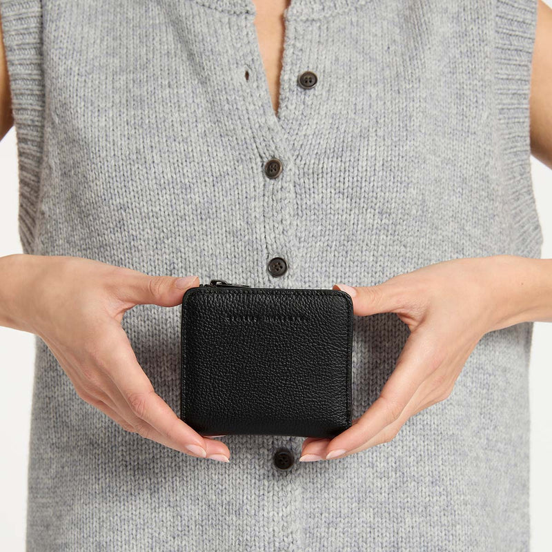 Status Anxiety Sense Of Wonder Leather Wallet - Black