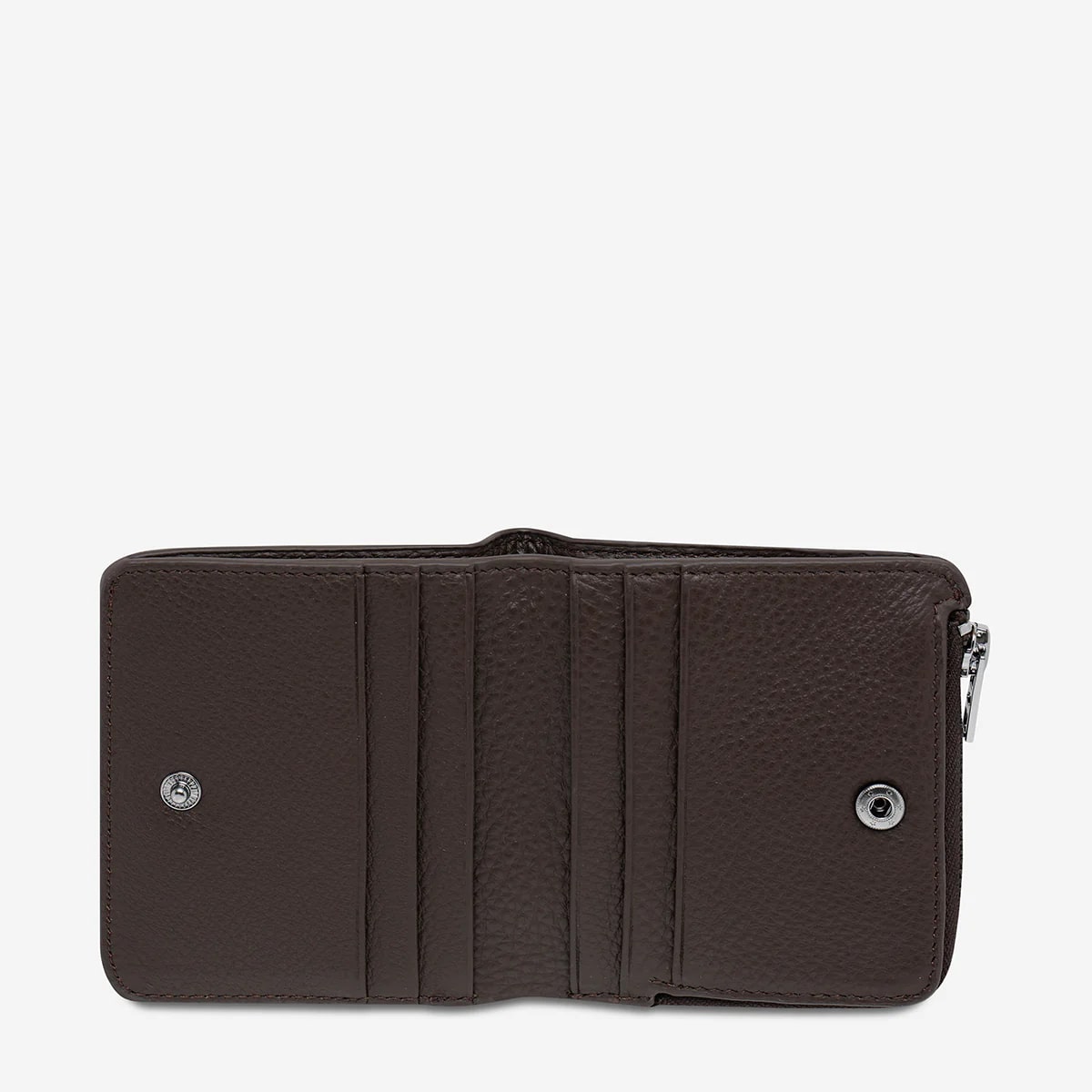 Status Anxiety Sense Of Wonder Leather Wallet - Cocoa