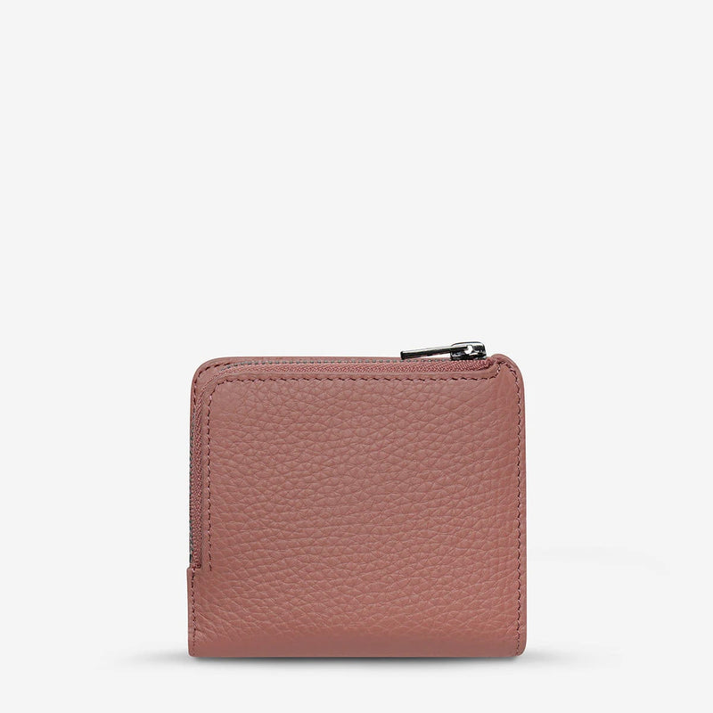 Status Anxiety Sense Of Wonder Leather Wallet - Dusty Rose