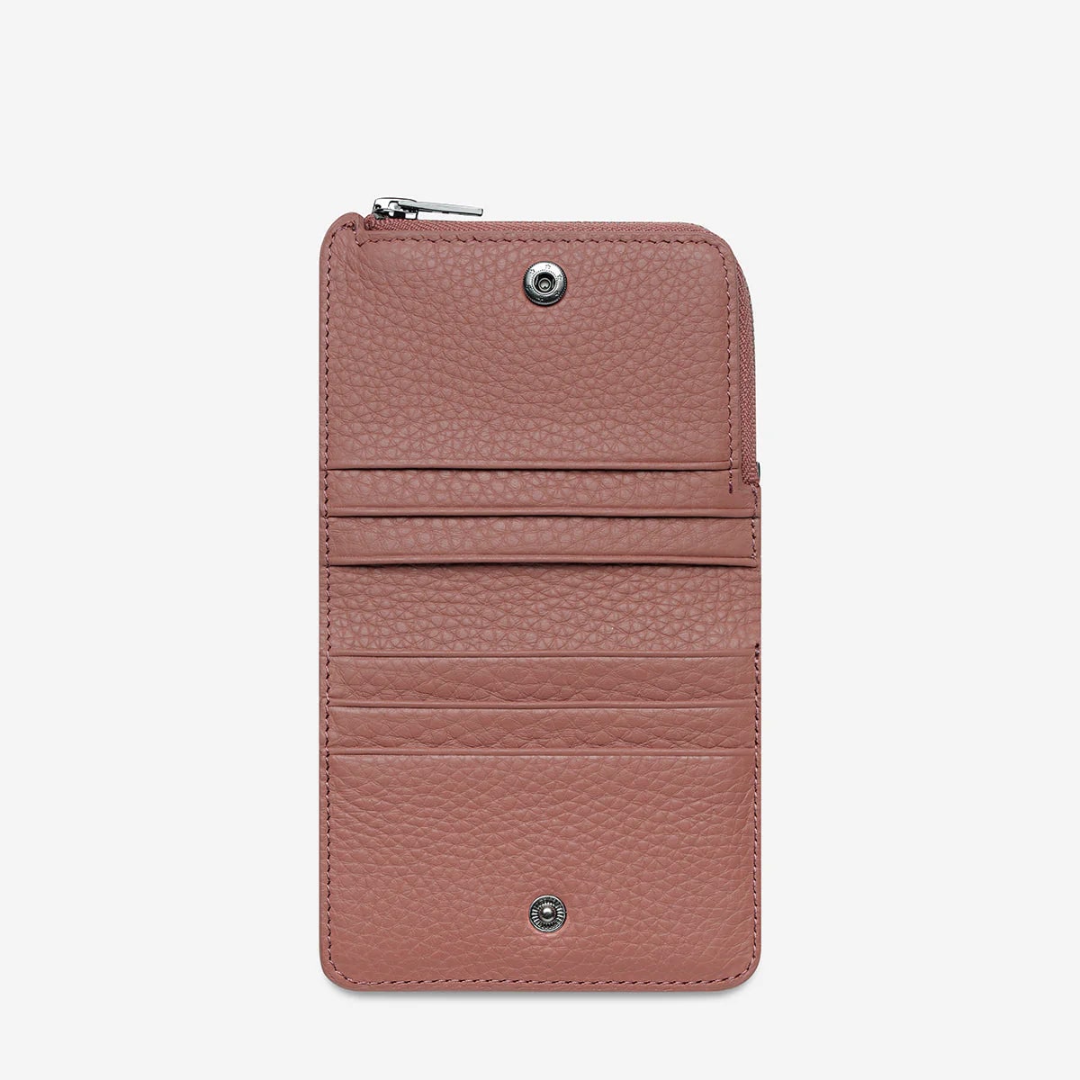 Status Anxiety Sense Of Wonder Leather Wallet - Dusty Rose