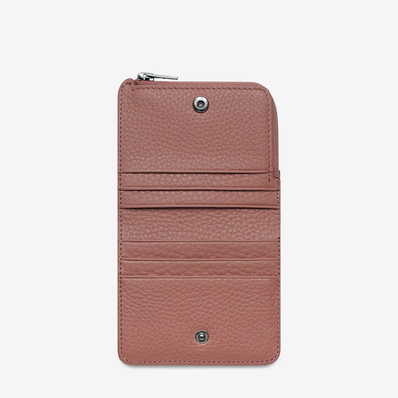 Status Anxiety Sense Of Wonder Leather Wallet - Dusty Rose