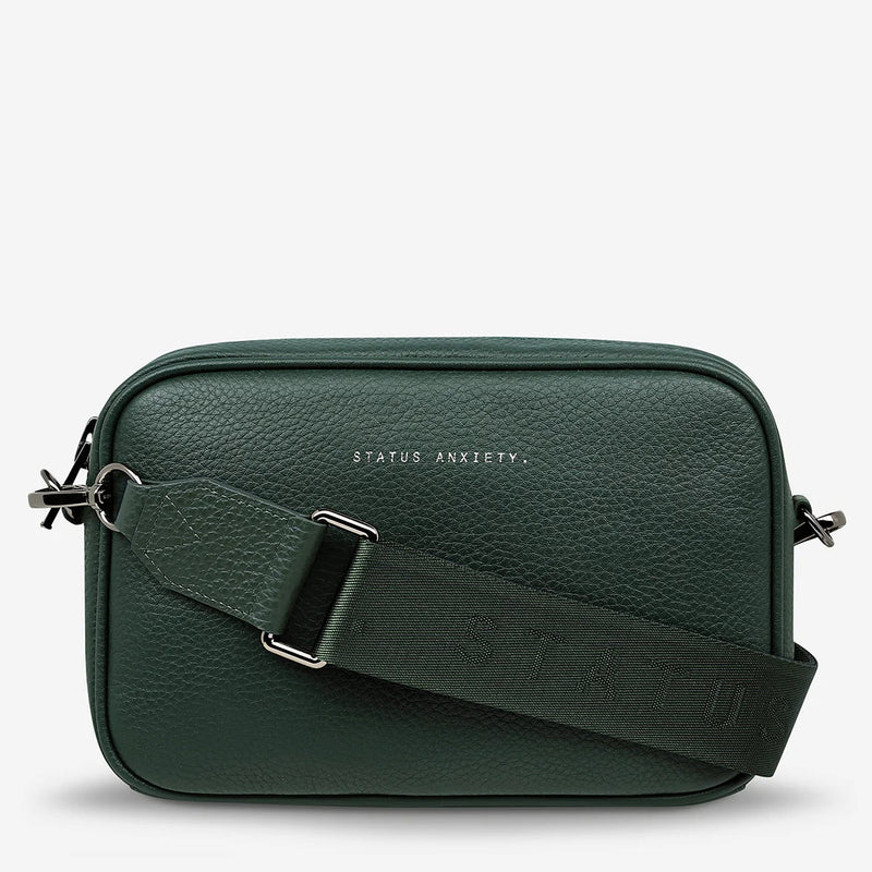 Status Anxiety Plunder With Webbed Strap Bag - Green