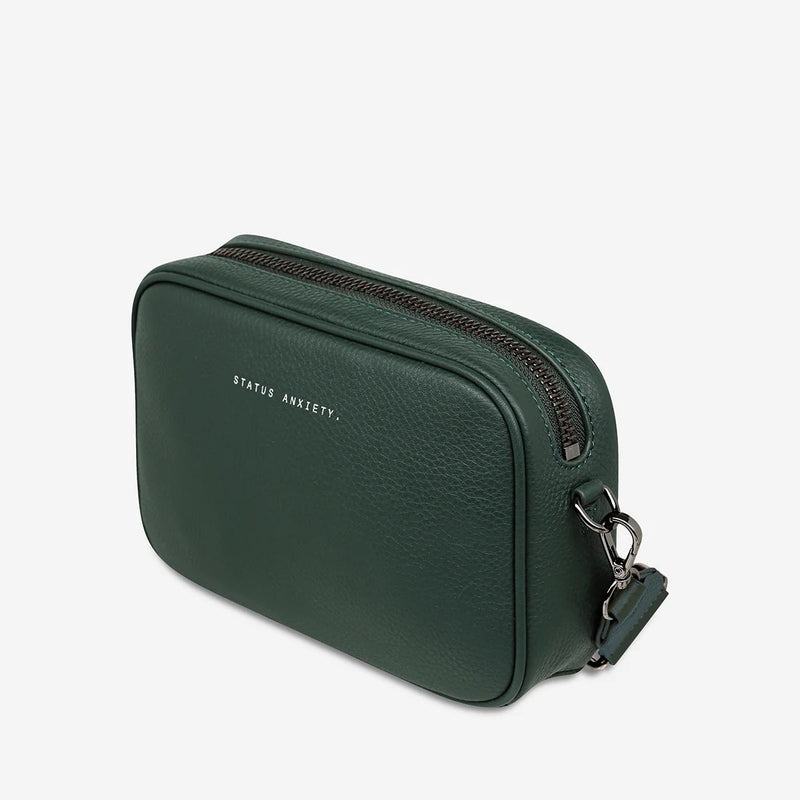 Status Anxiety Plunder With Webbed Strap Bag - Green