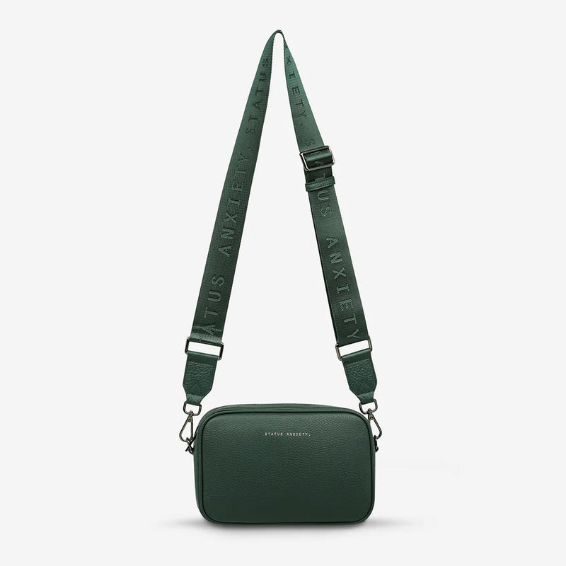Status Anxiety Plunder With Webbed Strap Bag - Green