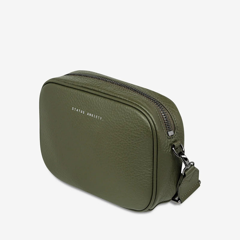 Status Anxiety Plunder With Webbed Strap Bag - Khaki