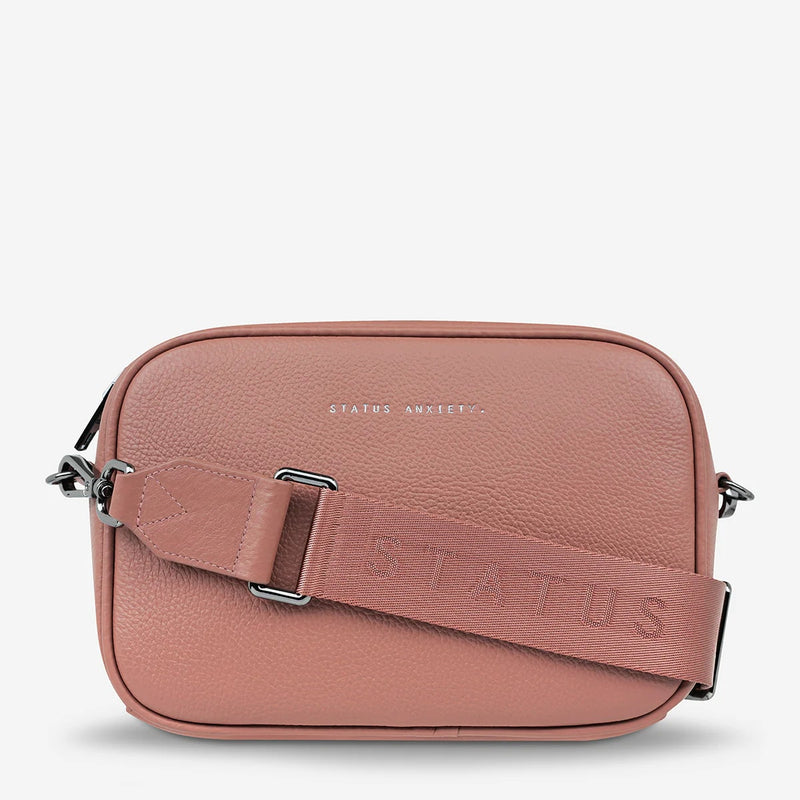 Status Anxiety Plunder With Webbed Strap Bag - Dusty Rose