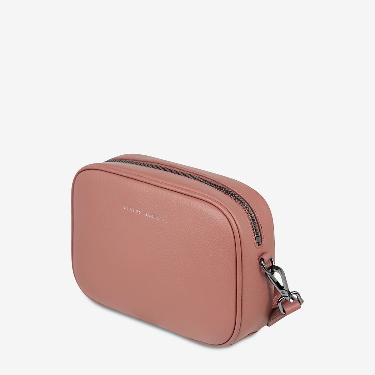 Status Anxiety Plunder With Webbed Strap Bag - Dusty Rose