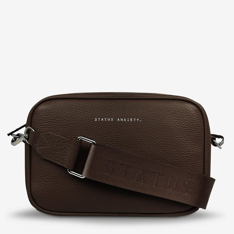 Status Anxiety Plunder With Webbed Strap Bag - Cocoa