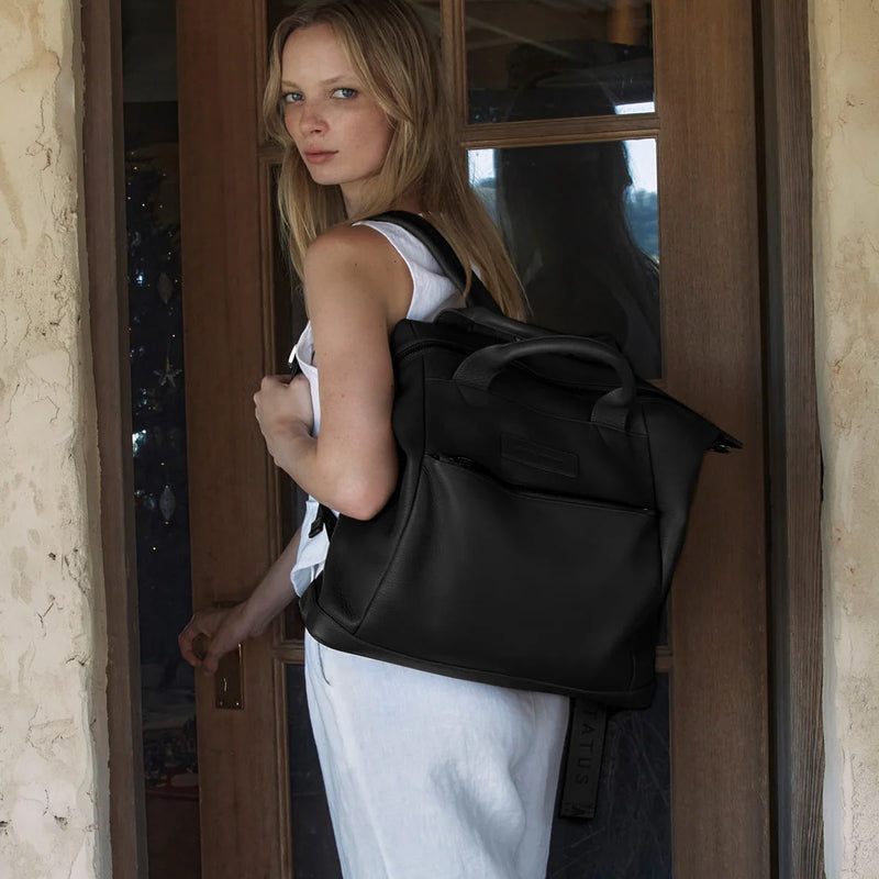 Status Anxiety Comes In Waves Bag - Black