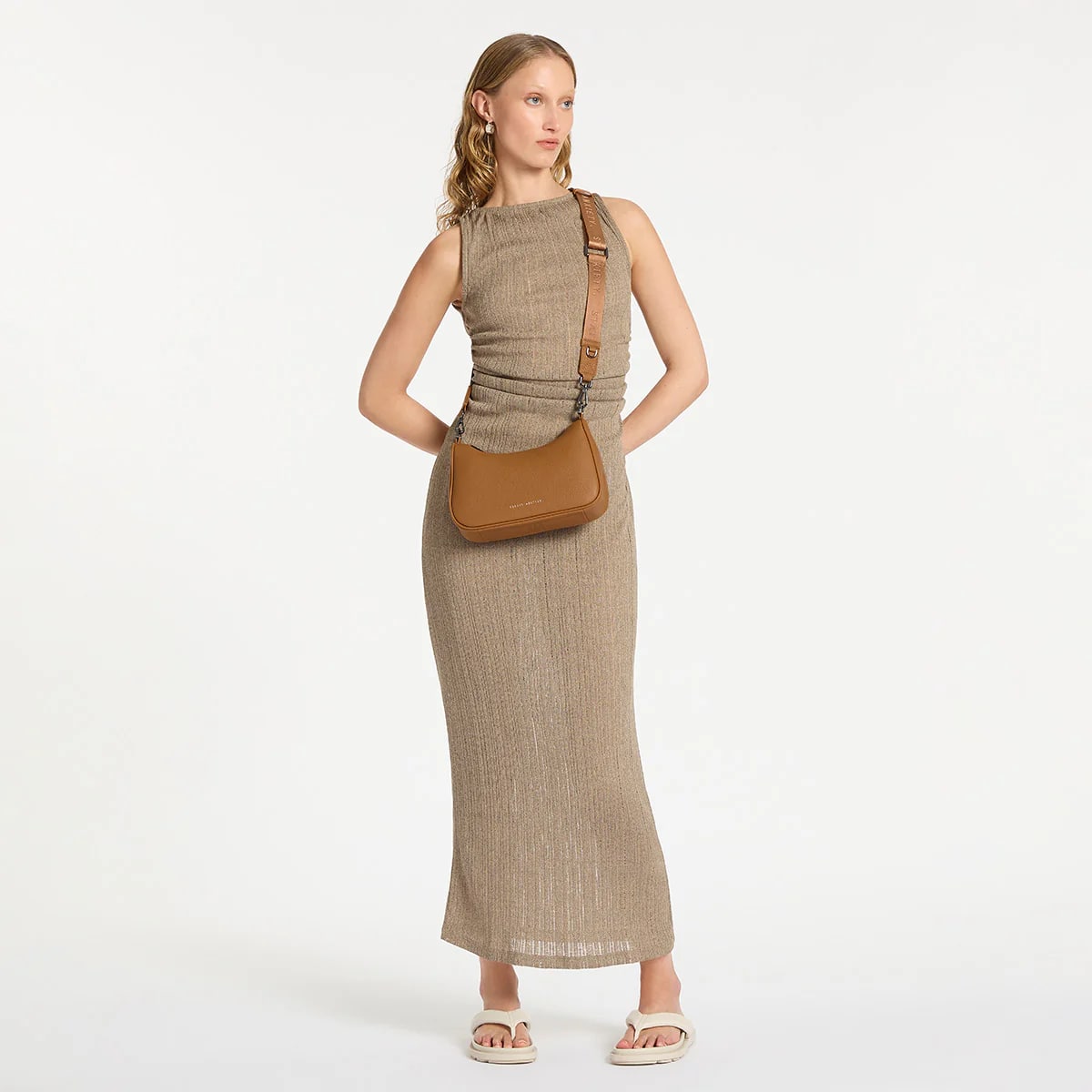 Status Anxiety Look Both Ways Bag - Tan