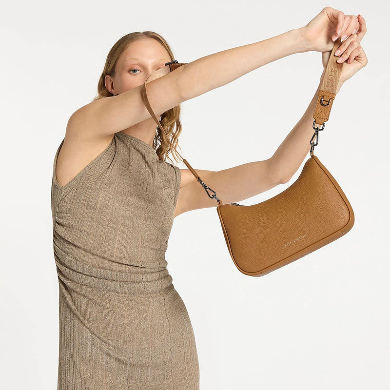 Status Anxiety Look Both Ways Bag - Tan