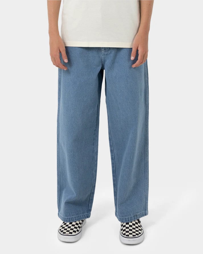 Santa Cruz Yelling Stack Boys Baggy Denim Jeans