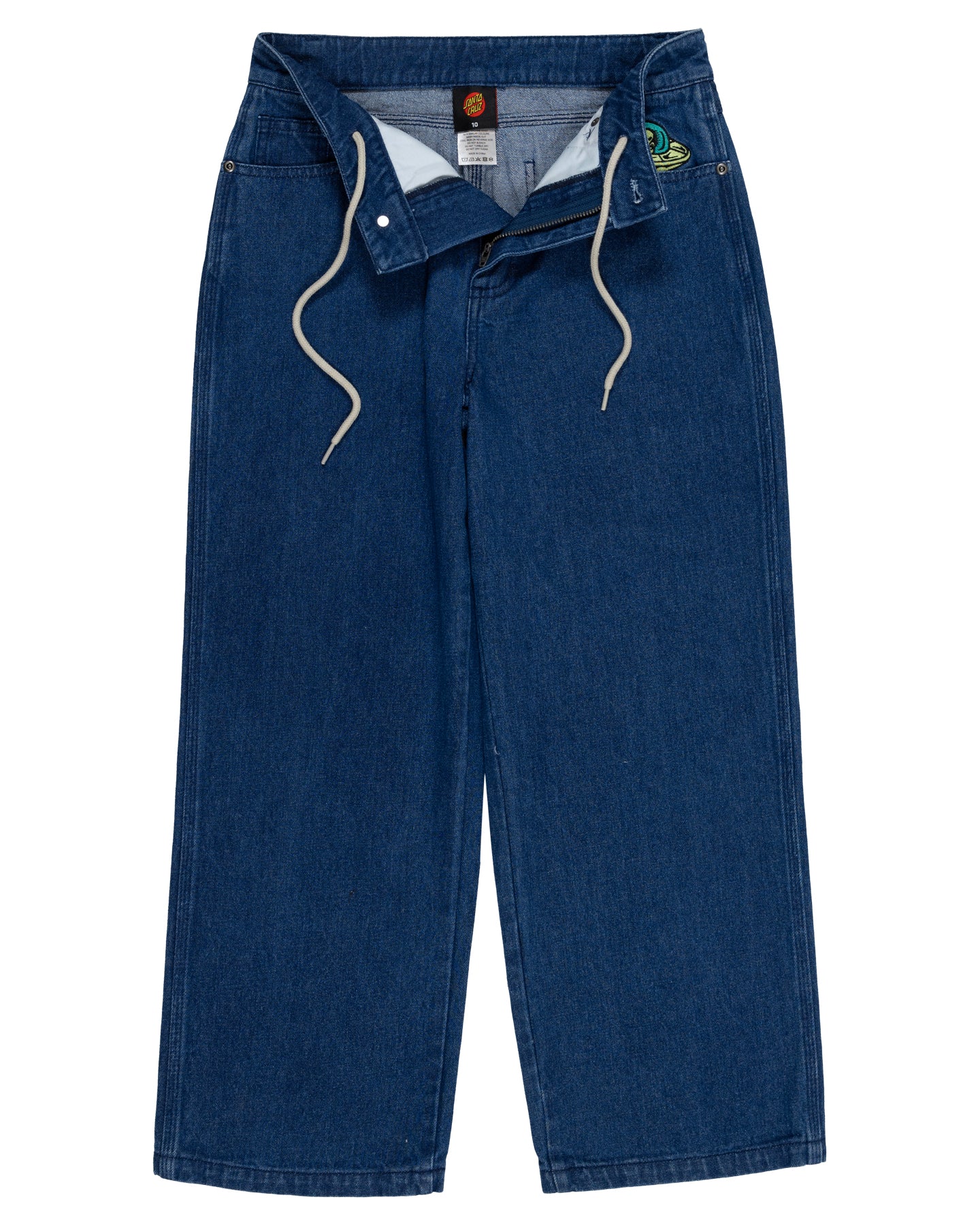 Santa Cruz Multi Cruz Stack Alien Boys Jeans