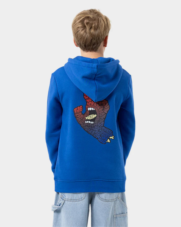 Santa Cruz Letter Hand Fade Boys Hoodie