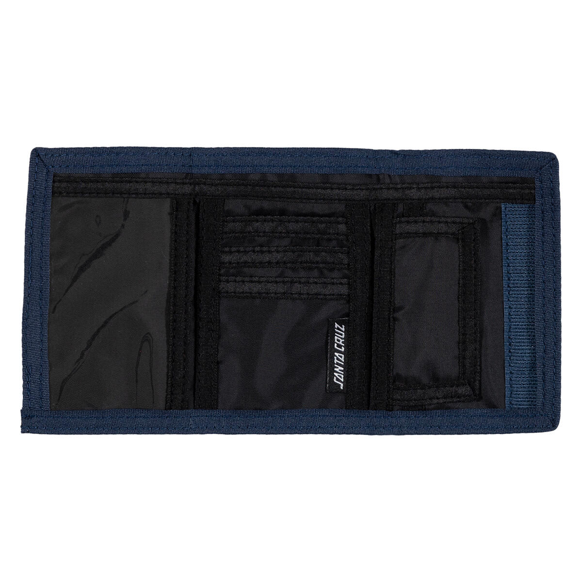 Santa Cruz Flame Ringed Dot Velcro Wallet