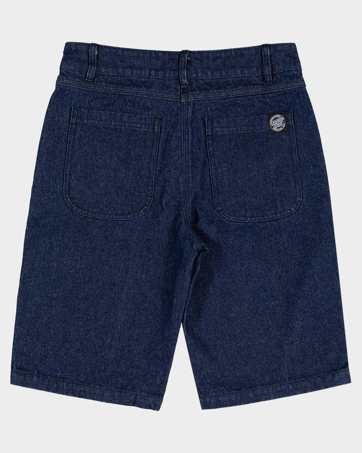 Santa Cruz Eyegore Boys Jean Short