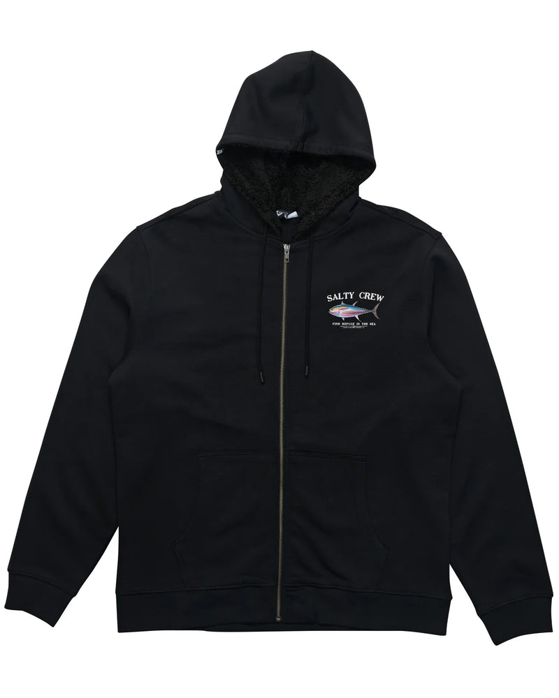 Salty Crew Big Blue Fleece Lined Zip Thru Hood