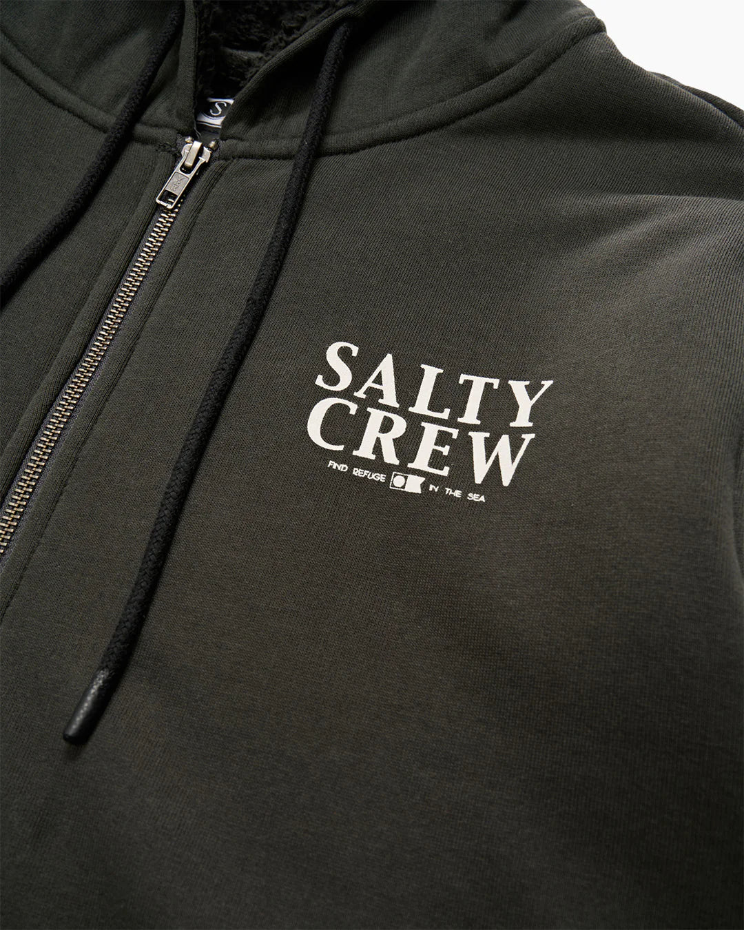 Salty Crew Yellowfin Fleece Lined Zip Thru Hood