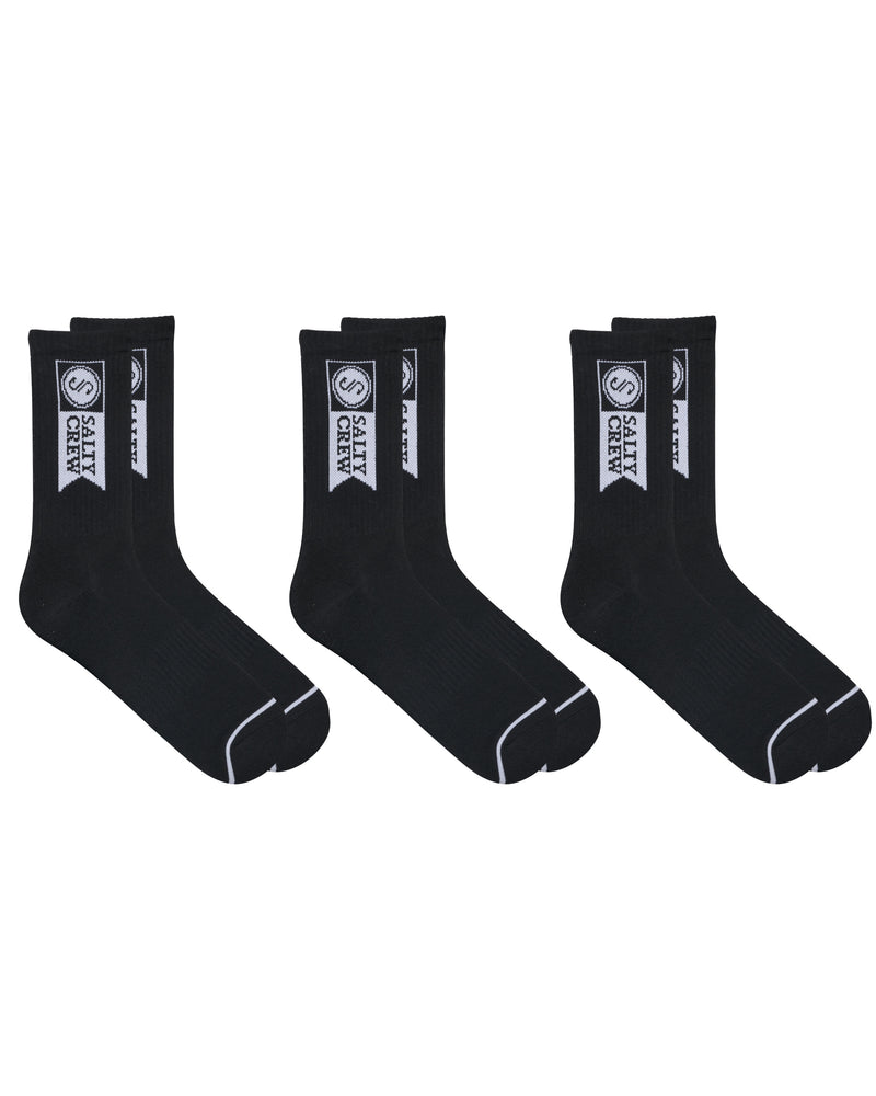 Salty Crew Alpha Socks 3 Pack
