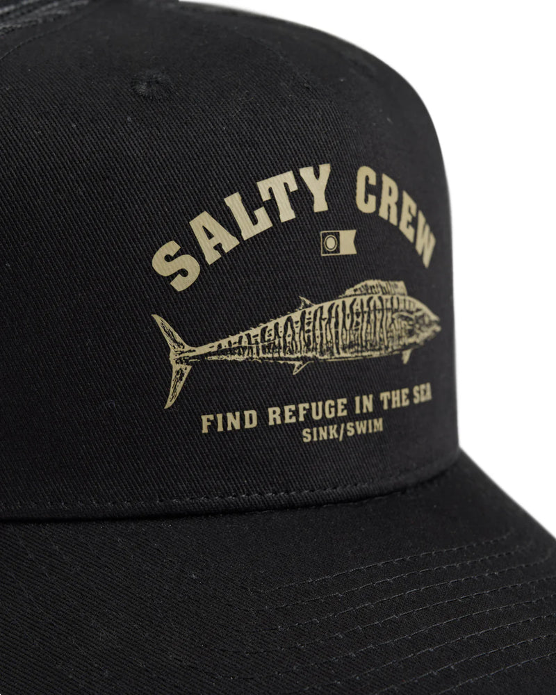 Salty Crew Wahoo Stamp 5 Panel Trucker