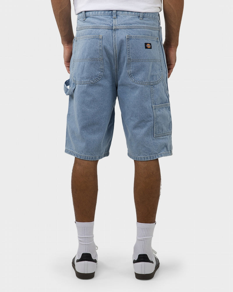Dickies 11" Relaxed Fit Carpenter Denim Shorts - Light Indigo